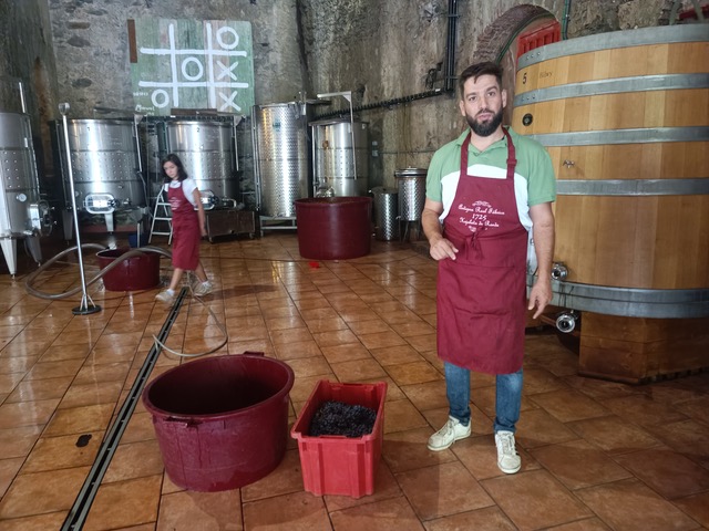 José Manuel in the bodega. Photo © Karethe Linaae